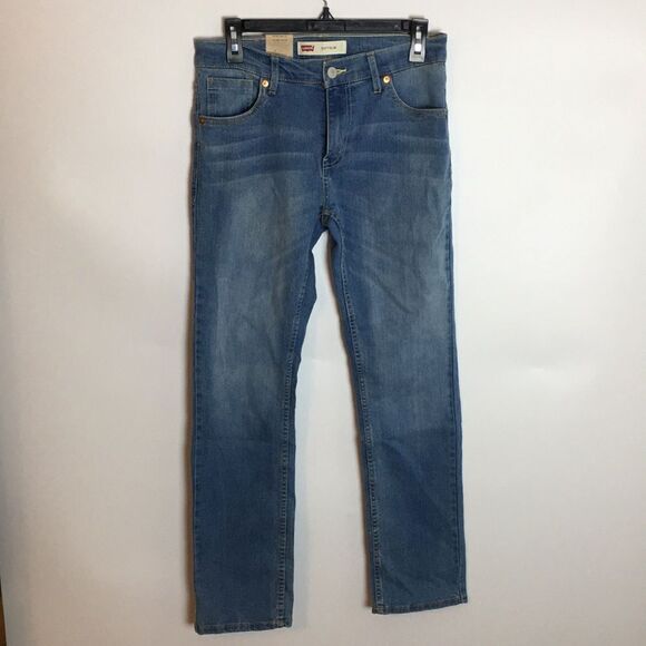 NWT Levi's Boy’s Jeans 511 Slim from Hip to Ankle Stretch 91R511-L3J Sz 16 28x28 - Picture 8 of 16